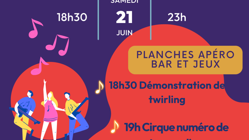 Affiche fête de la musique