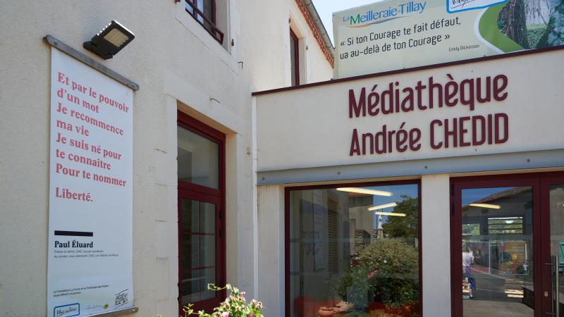 Médiathèque Andrée Chedid