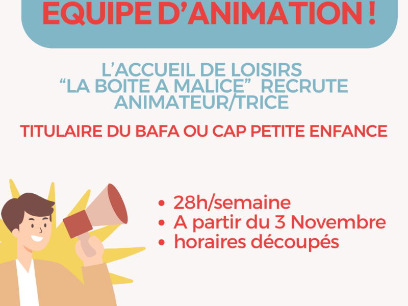 Offre d'emploi